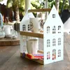 UNUS® Haus-Etagere mit 2 Etagen und Griff, Holz-Etagere Produktbild-Vorschau 2