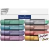 FABER-CASTELL Textmarker 8er Kartonetui - Metallicfarben Produktbild-Vorschau 1