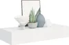 vidaXL Wandregal mit Schublade Weiß 60x23,5x10 cm MDF -  Produktbild-Vorschau 12
