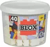 Simba Toys Blox - 40 8er Bausteine weiß - kompatibel mit Produktbild-Vorschau 1