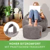 Green Bean® 2er Set Indoor XXL Sitzsack + Pouf mit Produktbild-Vorschau 12