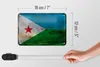 Blechschild Flagge Dschibuti 18x12cm Flag Djibouti Rost Produktbild-Vorschau 5