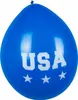 USA Luftballons 6 Stück 25 cm - Einheitsgröße Produktbild-Vorschau 5