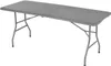 A gray folding table on a white background. Náhled obrázku produktu