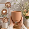 Übertöpfe in Ø 10,5 cm, Beige Blumentöpfe im 2er Set Produktbild-Vorschau 3