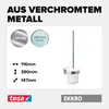 tesa 40233-00000-00 tesa Ekkro WC-Garnitur Voir les images du produit 22