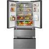 Heinner HCFD-M516INVXE++, Freistehend, Amerikanische Tür, Produktbild-Vorschau 2