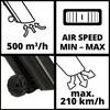 Einhell Akku Laubsauger VENTURRO 18/210 Laubbläser + Produktbild-Vorschau 3