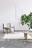 Tapiso Teppich HYGGE Modern Quadratisch Weiß Wohnzimmer 120 Produktbild-Vorschau 3