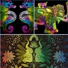50 feuilles A4 de papier à gratter arc-en-ciel – Papier Voir les images du produit 3
