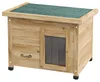 PawHut kattenhuis van hout, buitenkattenhuis, kattenhol met Productafbeelding-voorbeeld 1