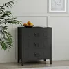 Metallschrank 'Hämeenlinna' 60x40x72cm Schwarz Produktbild-Vorschau 1