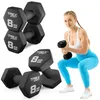 TREX SPORT Neopren Hanteln Set 2x8kg TX-080VD | Produktbild-Vorschau 1