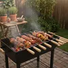 Grilovací špízy BBQ-Toro z nerezové oceli s dřevěnou Náhled obrázku produktu 2