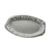 Servierplatten, Alu oval 43 cm x 29 cm Produktbild-Vorschau 1