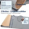 ANRO Badteppich AquaLoop 90x100cm Grau Meterware Badläufer Produktbild-Vorschau 3