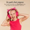 imoshion Wireless Kids Headphones LED Light Cat Ear - Voir les images du produit 2