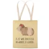 Mr. & Mrs. Panda Tote Bag Meerschweinchen Weisheit - Gelb Produktbild-Vorschau 3
