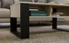 Stolik ława Modern 2P sonoma czarny 90 x 58 x 50 cm Podgląd zdjęcia produktu 5