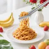 Edelstahl Spaghettil?ffel und Edelstahl Spaghettizange šC Produktbild-Vorschau 6