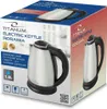 The image shows the packaging of a Titanum electric kettle. Náhled obrázku produktu