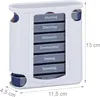 Distributore settimanale di farmaci RD3632, blu-bianco Anteprima dell’immagine prodotto 4