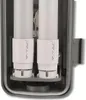 Close-up view of two LED light tubes inside a fixture. Produktbild-Vorschau