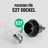 greate 12x E27 Fassung schwarz - Lampenfassung E27 schwarz Produktbild-Vorschau 3