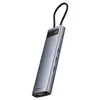 Baseus 11-in-1 Power Delivery USB-C HUB Grau Produktbild-Vorschau 7