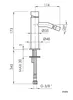 SANYCCES LOOP K ColdOpen Einhand-Bidetbatterie Nickel Produktbild-Vorschau 2
