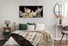 MuchoWow® Poster Füchse - Schwarz 120x60 cm - Bild Produktbild-Vorschau 4