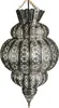 Orientálne závesné svetlo strieborné 45 cm | vintage lampa Náhľad obrázku produktu 9