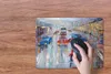 MuchoWow® Mauspad Mousepad Gemälde - Öl - Auto - Produktbild-Vorschau 3