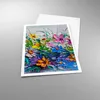 Poster - Poster ohne Rahmen - Blumen die Farben pastos - Produktbild-Vorschau 3