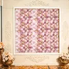 Künstliche Blumenwand - Seidenblumenpaneele - 6-teilig - Produktbild-Vorschau 3