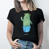 Mr. & Mrs. Panda Tshirt Kaktus Heilig - Schwarz - Geschenk, Produktbild-Vorschau 3