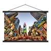 MuchoWow® Textilposter New York - Nacht - Platz 90x60 cm Produktbild-Vorschau 1