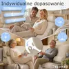 Poduszka pod plecy ELONEO z wyjmowanym wałkiem pod szyję i Podgląd zdjęcia produktu 4
