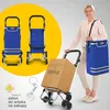 Wózek na zakupy ELONEO z schowkiem chłodzącym, składany Podgląd zdjęcia produktu 9