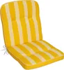 Herlag Niedriglehnerauflage Tilly 100x50x6cm Blockstreifen Produktbild-Vorschau 1
