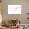 MuchoWow® Poster Weltkarte - Marmor - Kupfer 90x60 cm - Produktbild-Vorschau 6