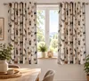 Schlaufenschal Hirsch Landhaus braun BxH 135x145cm Produktbild-Vorschau 2