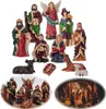 LS-LebenStil Krippenfiguren Set 11 Figuren 5-10cm groß hoch Produktbild-Vorschau 1