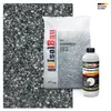 Isolbau Steinteppich Set Marmorkies Carnico 4-8 mm 25 kg + Bindemittel Grau bis 2,5 m² Innen Außen Produktbild-Vorschau