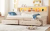 sofa rozkładana 90x200 cm z gniazdami USB i ładowania, Podgląd zdjęcia produktu 10