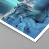 Poster - Poster ohne Rahmen - Morgendämmerung Polar Berge - Produktbild-Vorschau 2