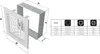 Lüftungsgitter ABC 17x49 Graphite Produktbild-Vorschau 2