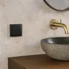 Unterputz Steckdose IP44 I Aqua ET-1 schwarz Produktbild-Vorschau 4