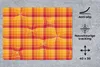 MuchoWow® Mauspad Mousepad Orange - Muster - Abstrakt 40x30 Produktbild-Vorschau 2