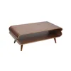 Miliboo - Design-Couchtisch Nussbaum TAKLA Produktbild-Vorschau 4
